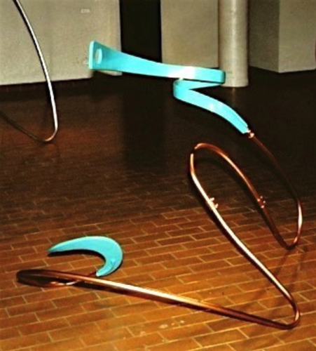 Corkscrew
Steel, Wood, Paint
5&rsquo;3&rdquo;L. x 3&rsquo;3&rdquo;W. x 3&rsquo;11&rdquo;H.
1992