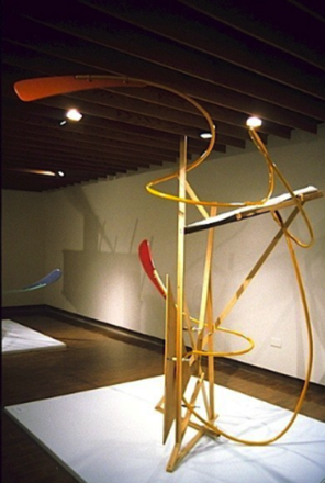 Compression & Deflection
Wood, Steel, Plastic, 
Hardware, Paint
6&rsquo;10&rdquo;L. x 5&rsquo;11&rdquo;W. x 8&rsquo;H.
2001